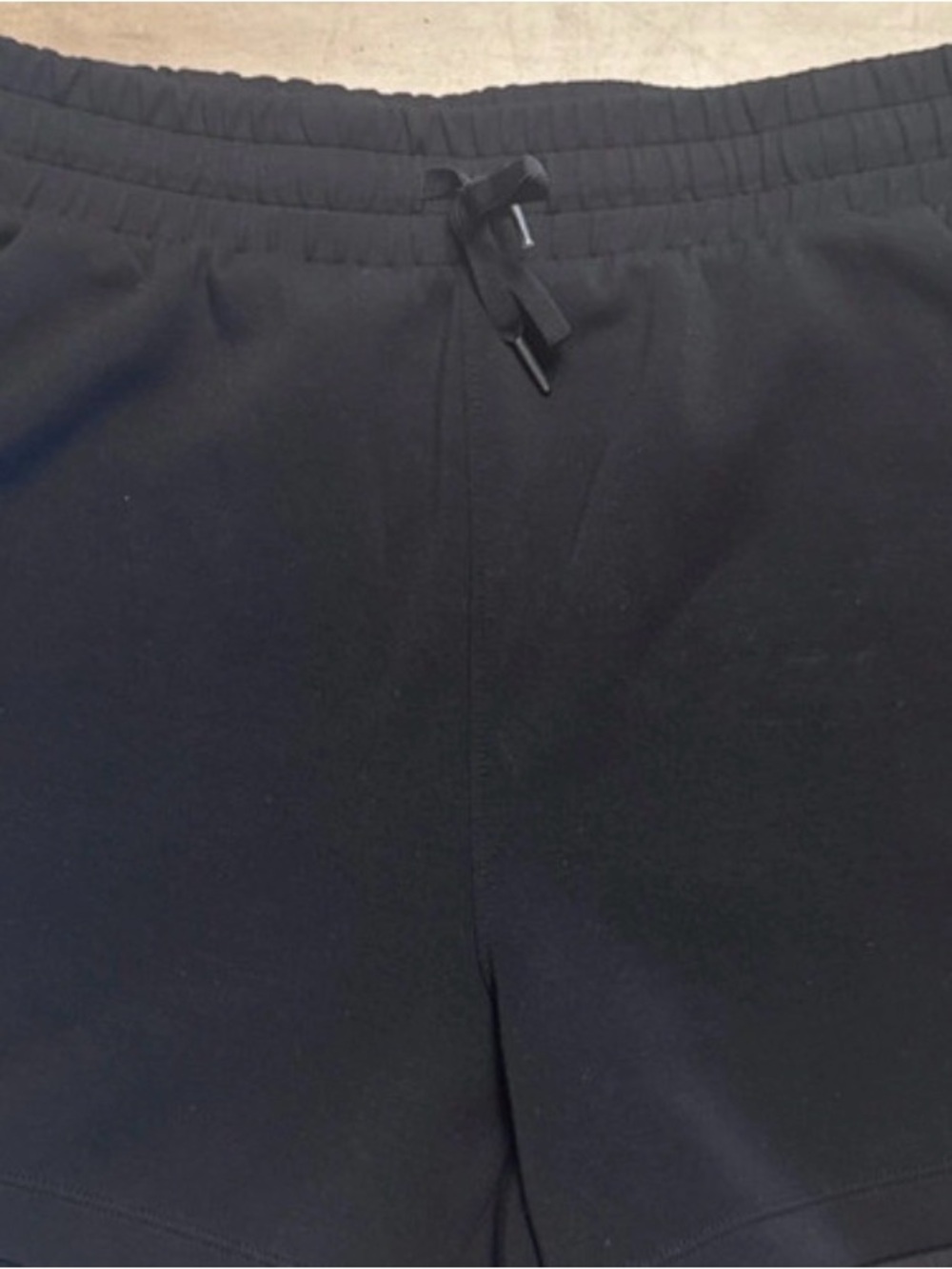 Everyday Black Women's Athletic Shorts with Drawstring